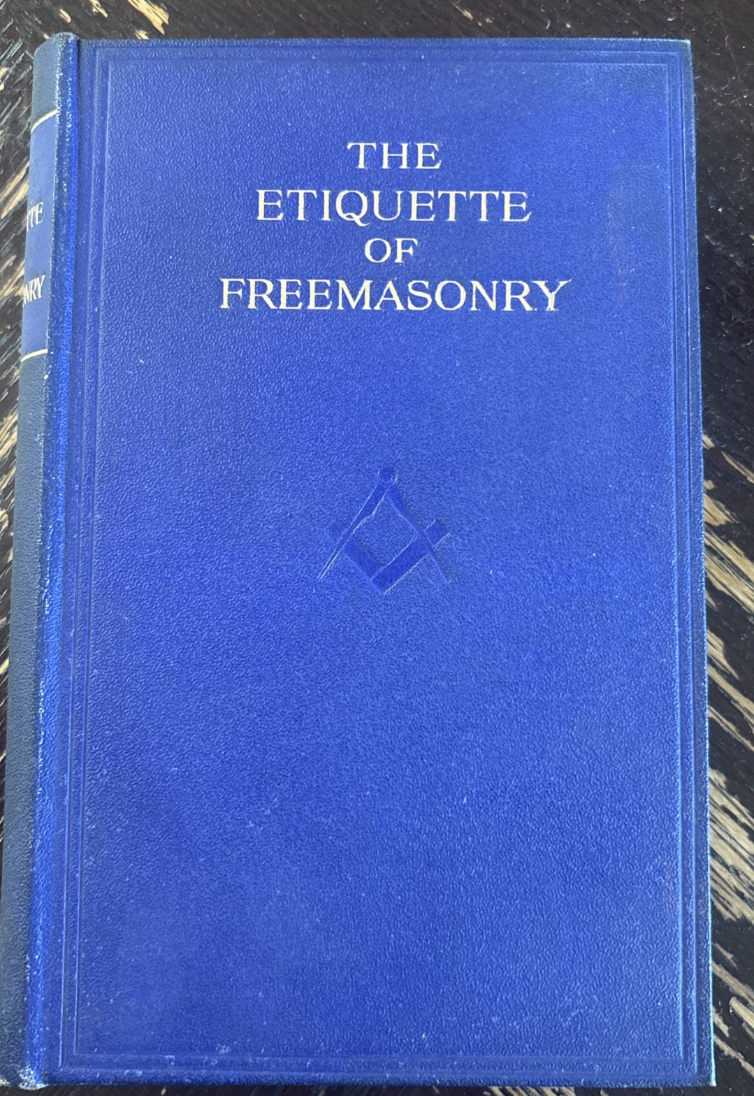 RARE Antique 1909 “The Etiquette of Freemasonry” Handbook, Third Edition