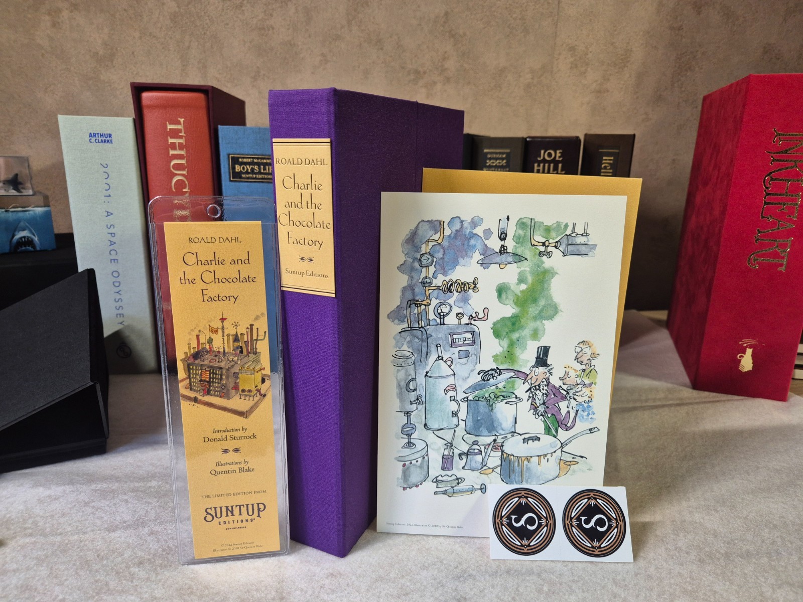 Charlie and the Chocolate Factory by Roald Dahl – Suntup Editions -Numbered