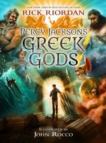 Percy Jackson’s Greek Gods – Hardcover By Riordan, Rick – VERY GOOD