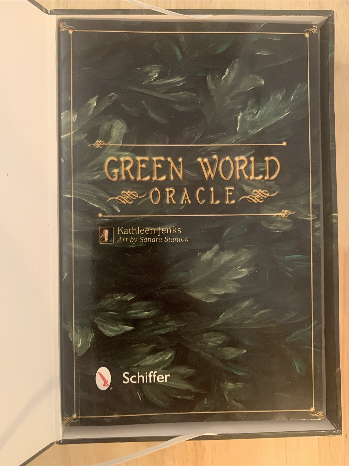Green Man Tree Oracle Book & Cards Box Set Romanticism Nature Mysticism 🌿