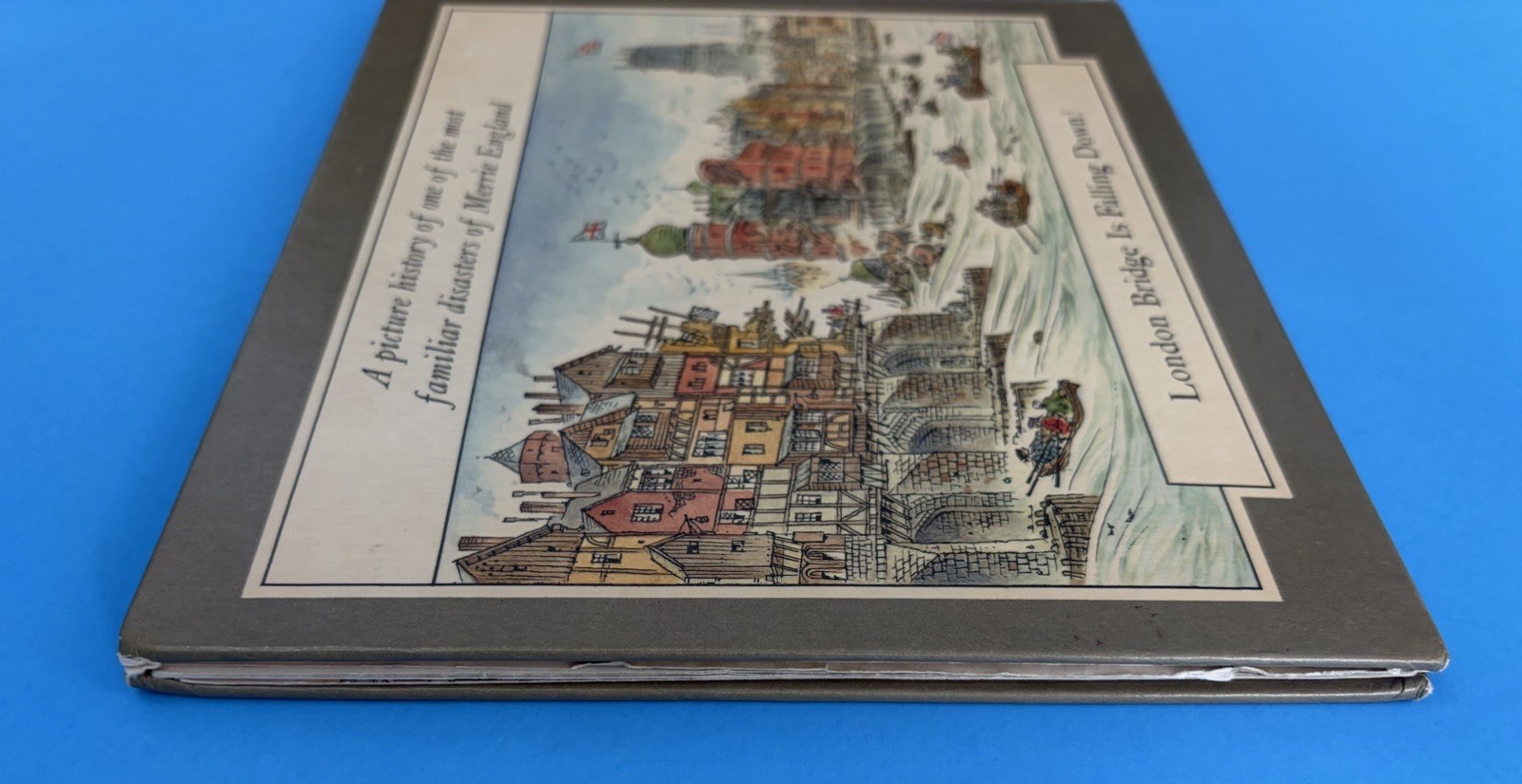 London Bridge Is Falling Down The Mother Goose Library 1975 HC Book