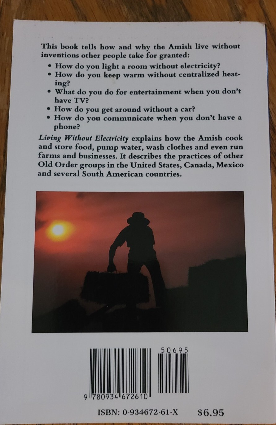 Living Without Electricity Stephen Scott People’s Place Book #9 SURVIVAL