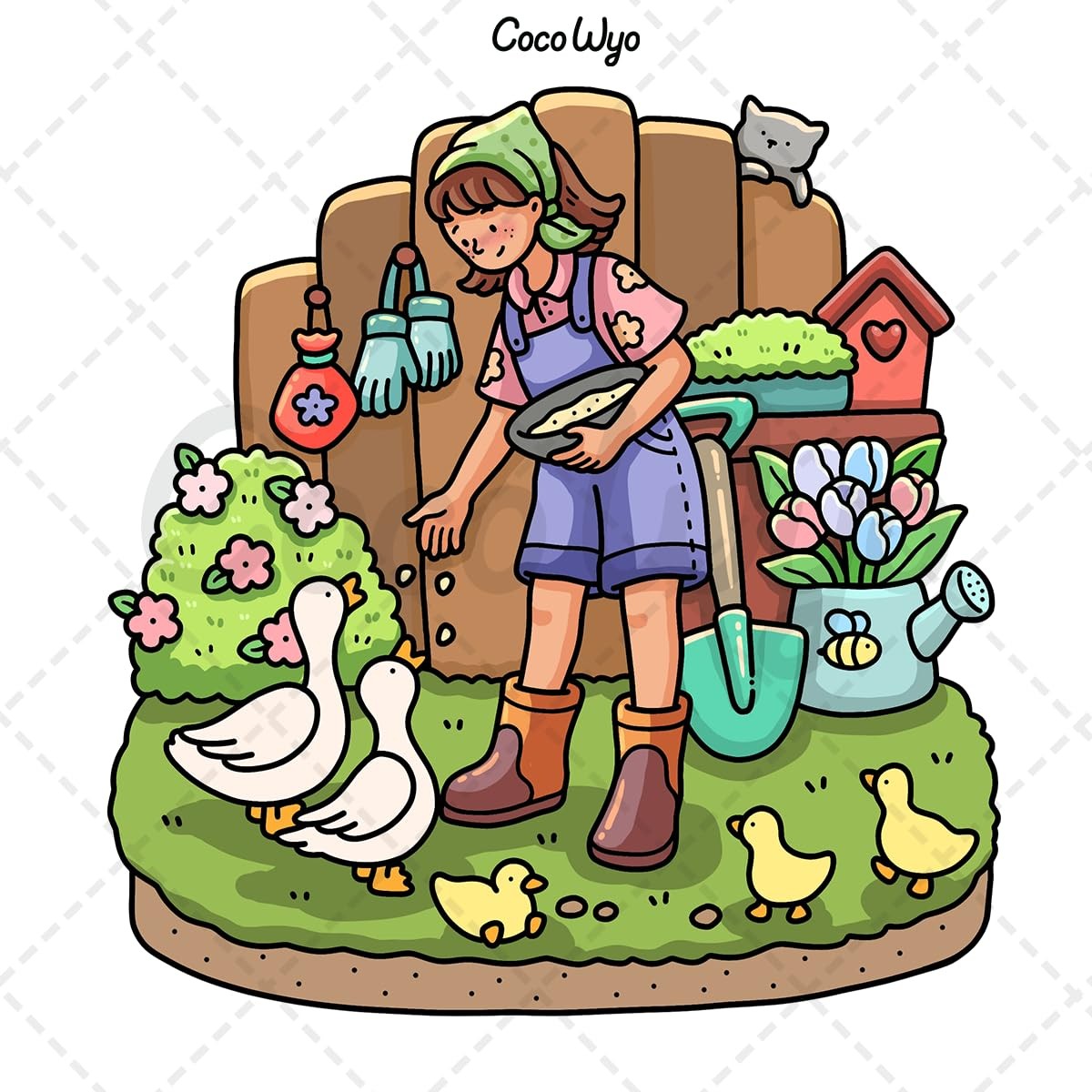 Girl Moments Coloring Book for Adults and Teens Featuring Cute Cozy Daily Act…