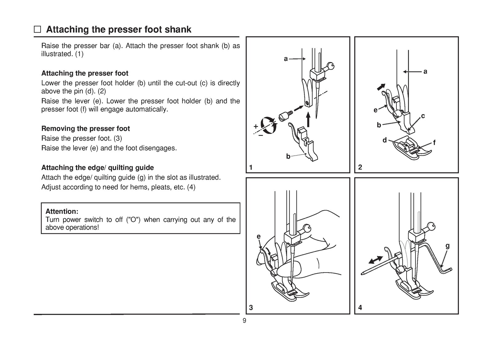 SINGER 1507 Sewing Machine User Manual Operation Guide [WIRE CLOSURE UPGRADE]