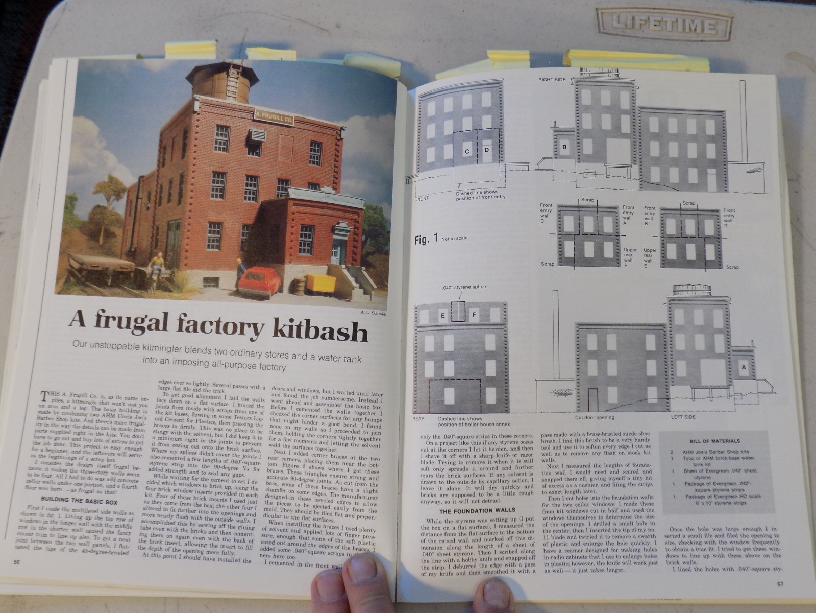 Model Railroader Kitbashing HO Model RR Struct’s Art Curren 1988 76pgs (060621)