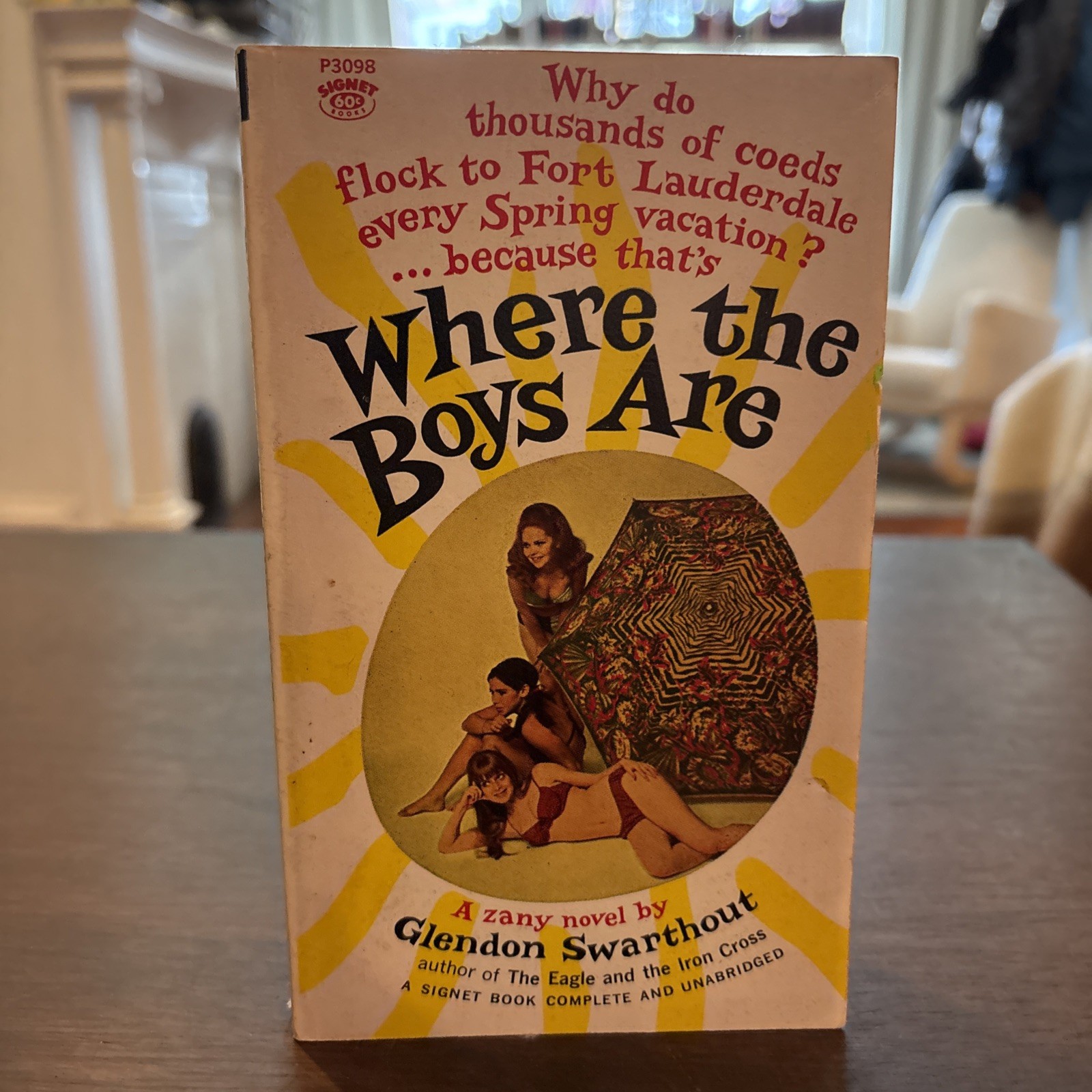 Where the Boys Are by Glendon Swarthout Paperback New American Library Pb6