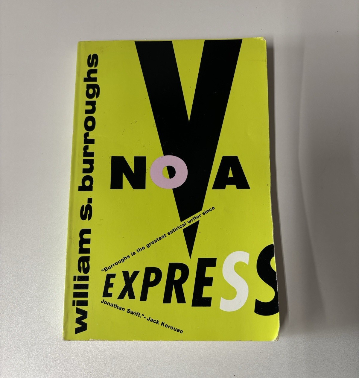 Nova Express William S. Burroughs Paperback Grove Press 1992 First Edition