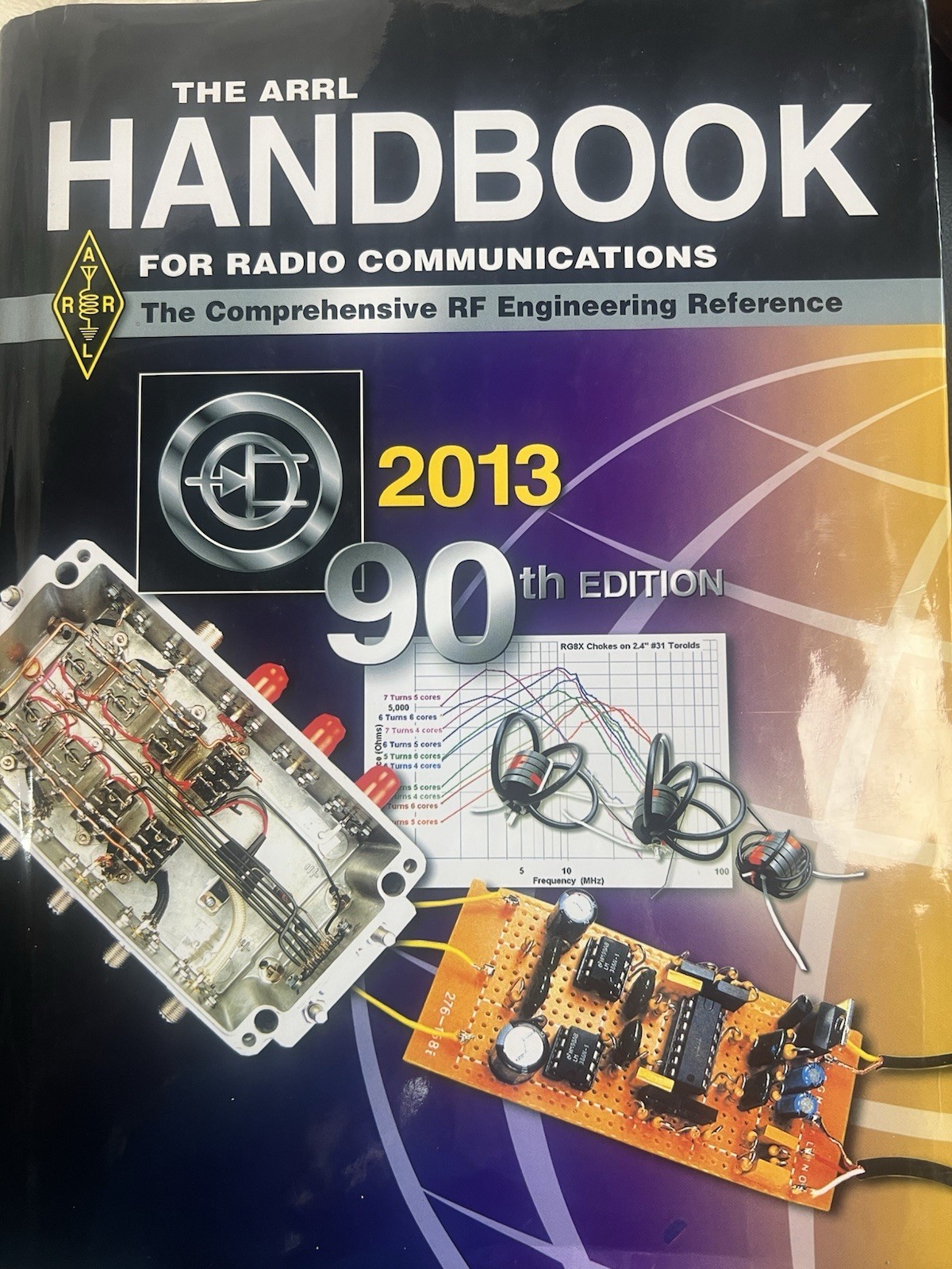 The ARRL Handbook for Radio Communications 2013 90th Edition Hardcover Like New