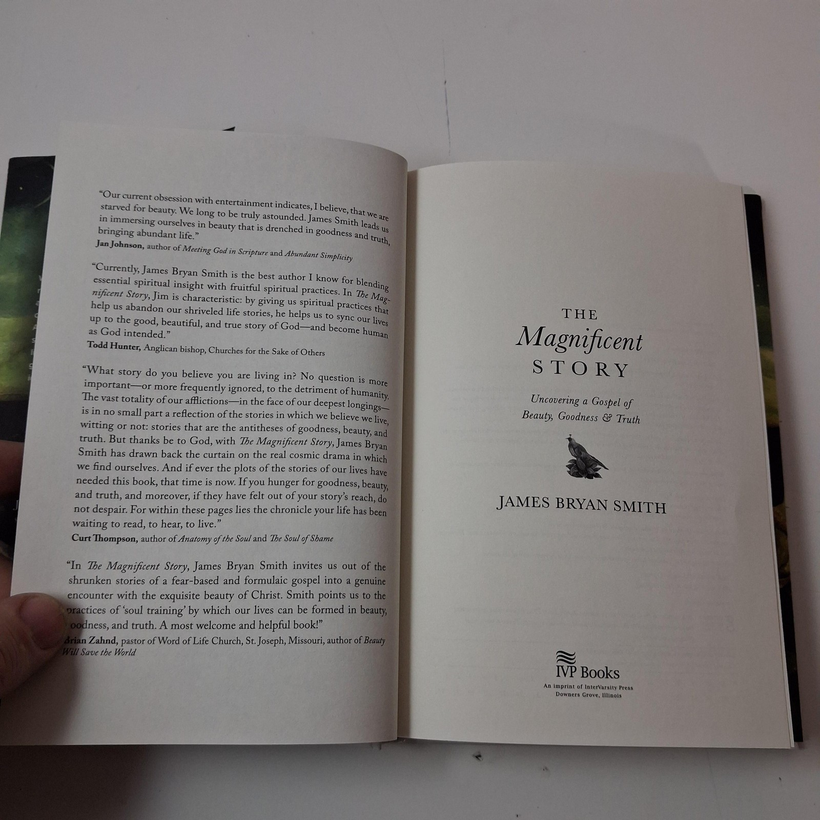 The Magnificent Story James Bryan Smith HC Christian Spiritual Formation Book