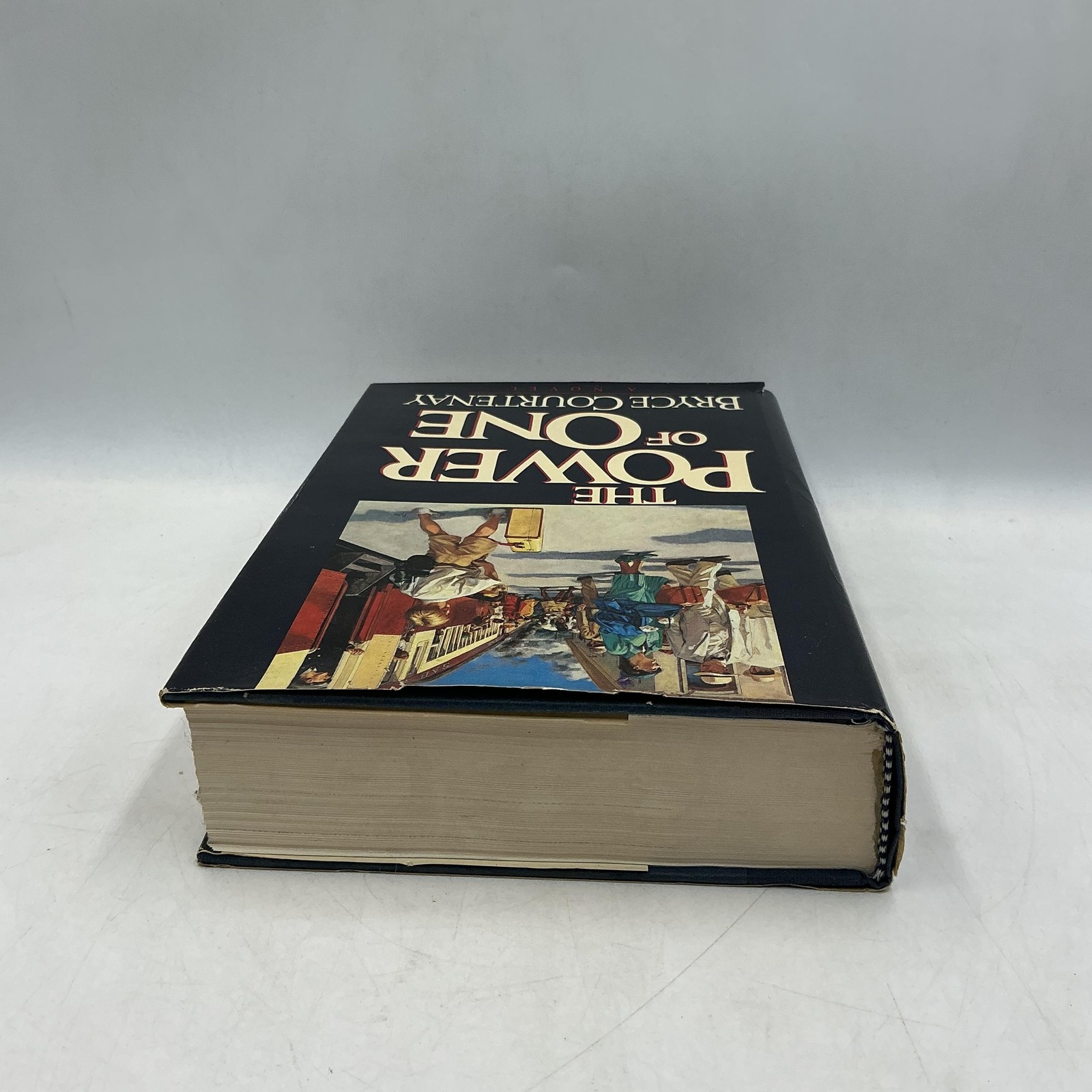 Vintage The Power Of One Bryce Courtenay Random House Black HC DJ 1989 1st Ed