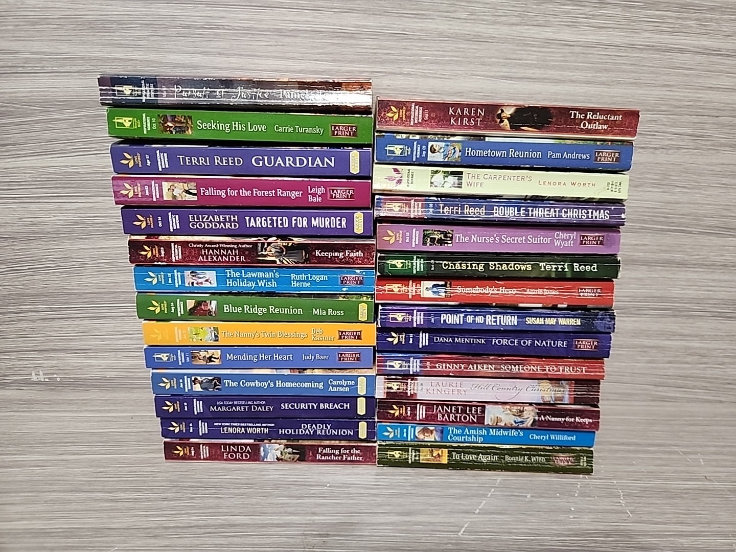 Lot of 28 Assorted Paperback Books, Novels Mixed Genres/Authors/Titles