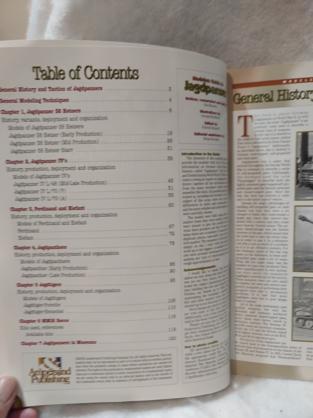 RZM Pub Historical Book Modeler’s Guide to Jagdpanzer VG+/NM