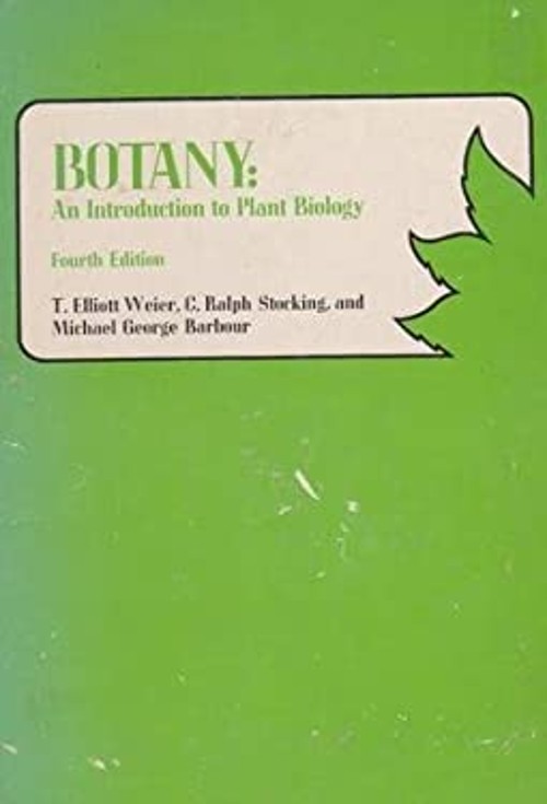 Botany an Introduction to Plant Biology Hardcover Weier
