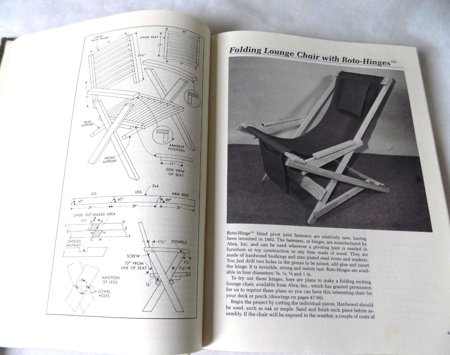 176 Woodworking Projects Workbench Staff 1987 Illustrated Nonfiction Sterling