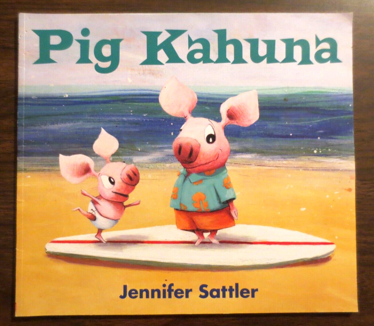 Lot of 4 PIG KAHUNA By Jennifer Sattler + SURFER CHICK By Kristy Dempsey