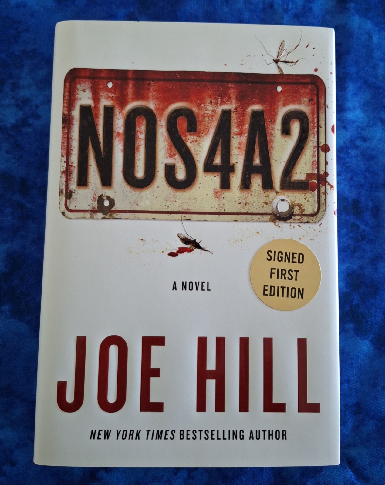 Joe Hill NOS4A2 Special Bound Signed. Pub. 1st Ed. W/Vampire Doodle Brand New