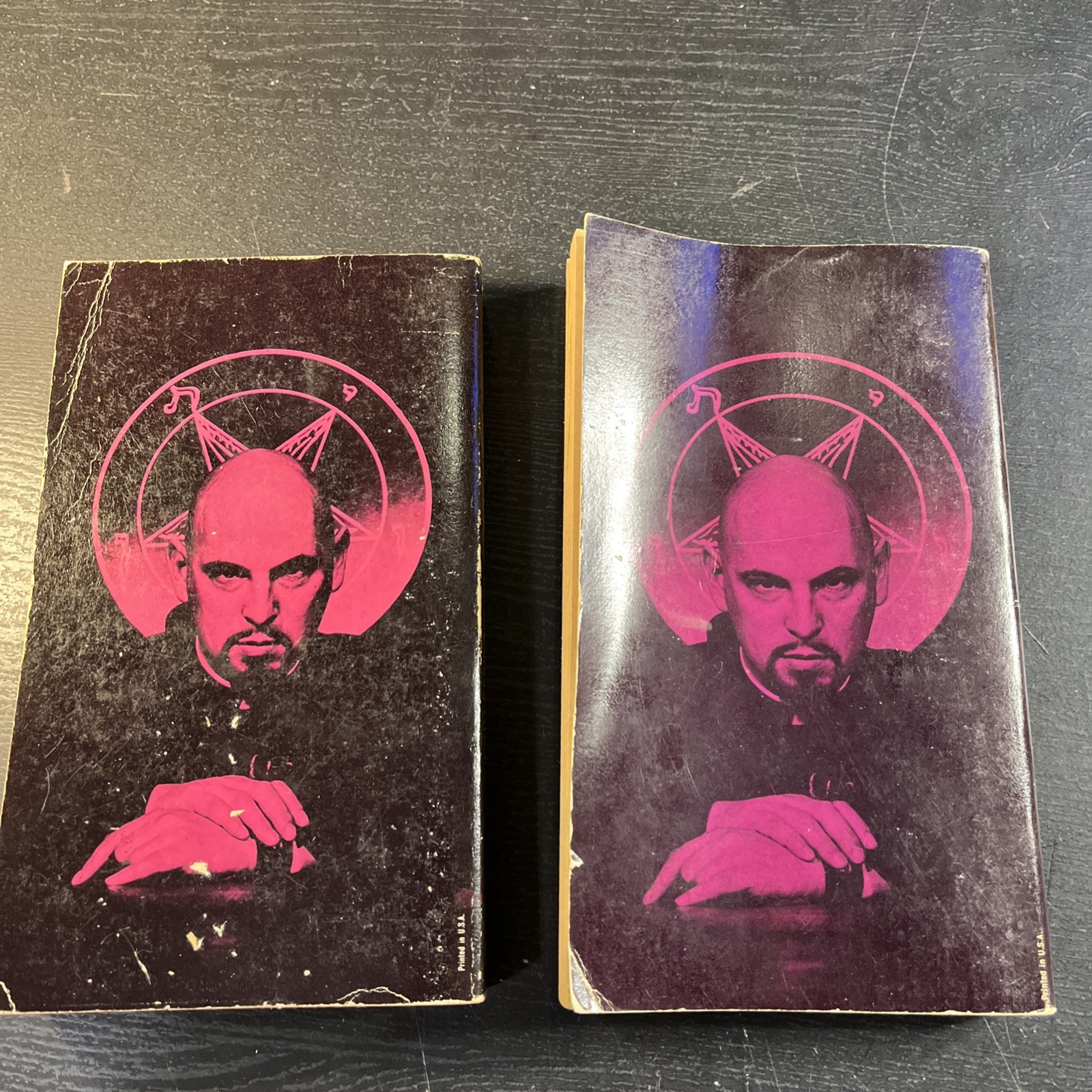 The Satanic Bible & Satantic Rituals Set of 2 books Anton Szandor LaVey. Q #963