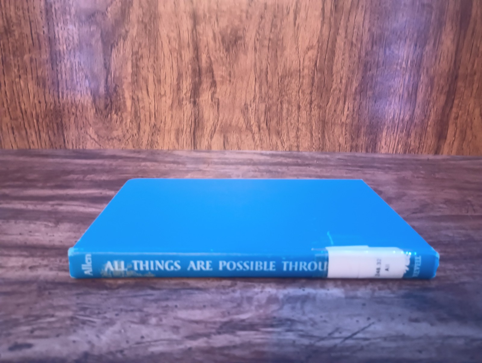 All Things Are Possible Through Prayer – Charles L. Allen (1978, HC, Ex-Library)