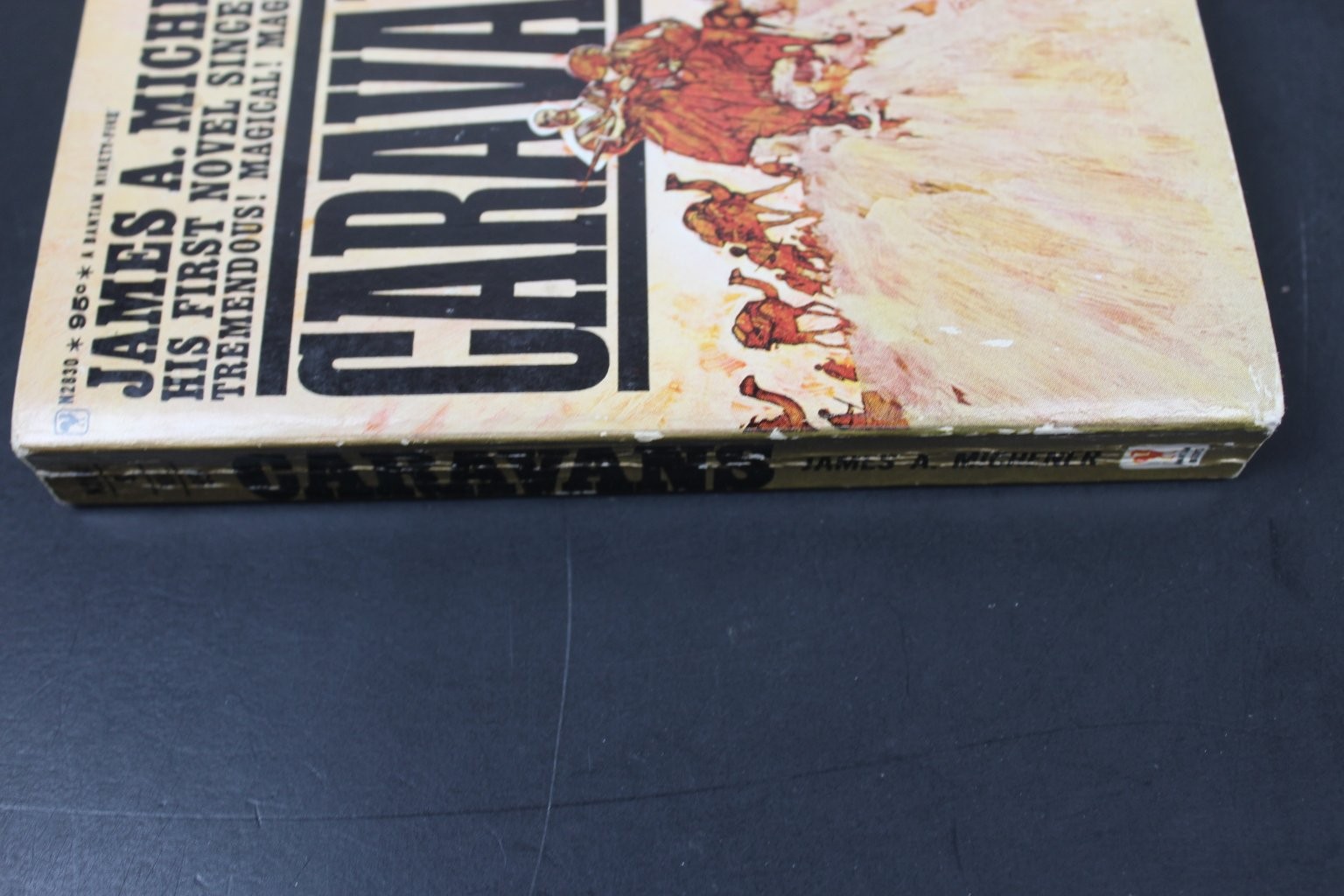 Caravans James A. Michener 1964 Bantam Books Adventure Novel Afghanistan PB