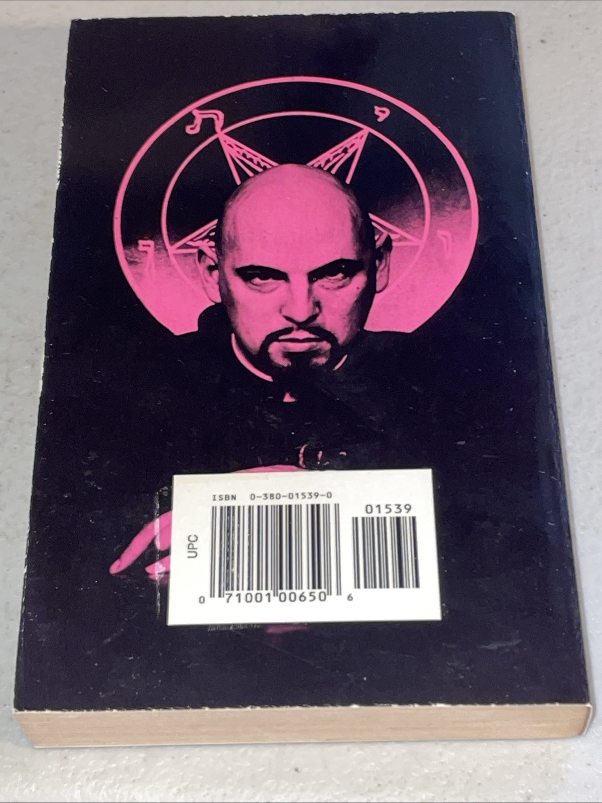 The Satanic Bible Anton LaVey 1st Ed 37th Printing SATANISM No Website Vintage
