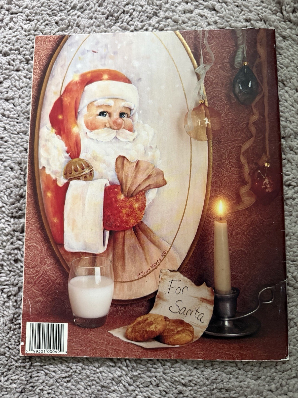 Santa Says Merry Christmas Crafting Magazine Book Ladybug. Jean Myers. Wilson.
