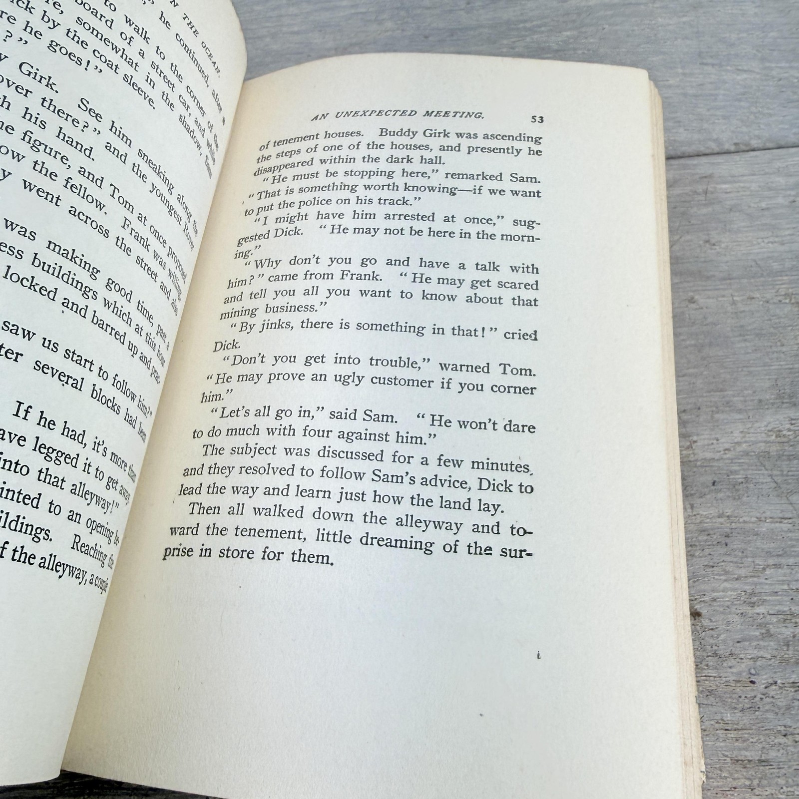 Vintage 1926 The Rover Boys On The Ocean Arthur M Winfield HC DJ USA Illustrated