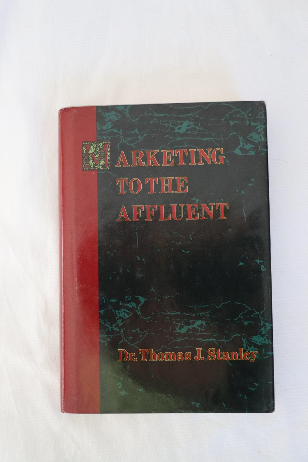 SIGNED✍️Marketing To The Affluent🔴Thomas J Stanley💵Business 1 Irwin📓HCDJ Book