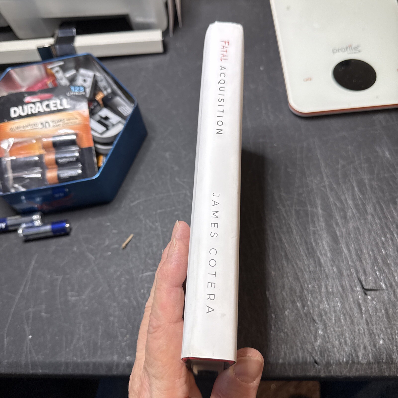 FATAL ACQUISITION BY JAMES COTERA 2021 1ST EDITION SIGNED Personal Copy