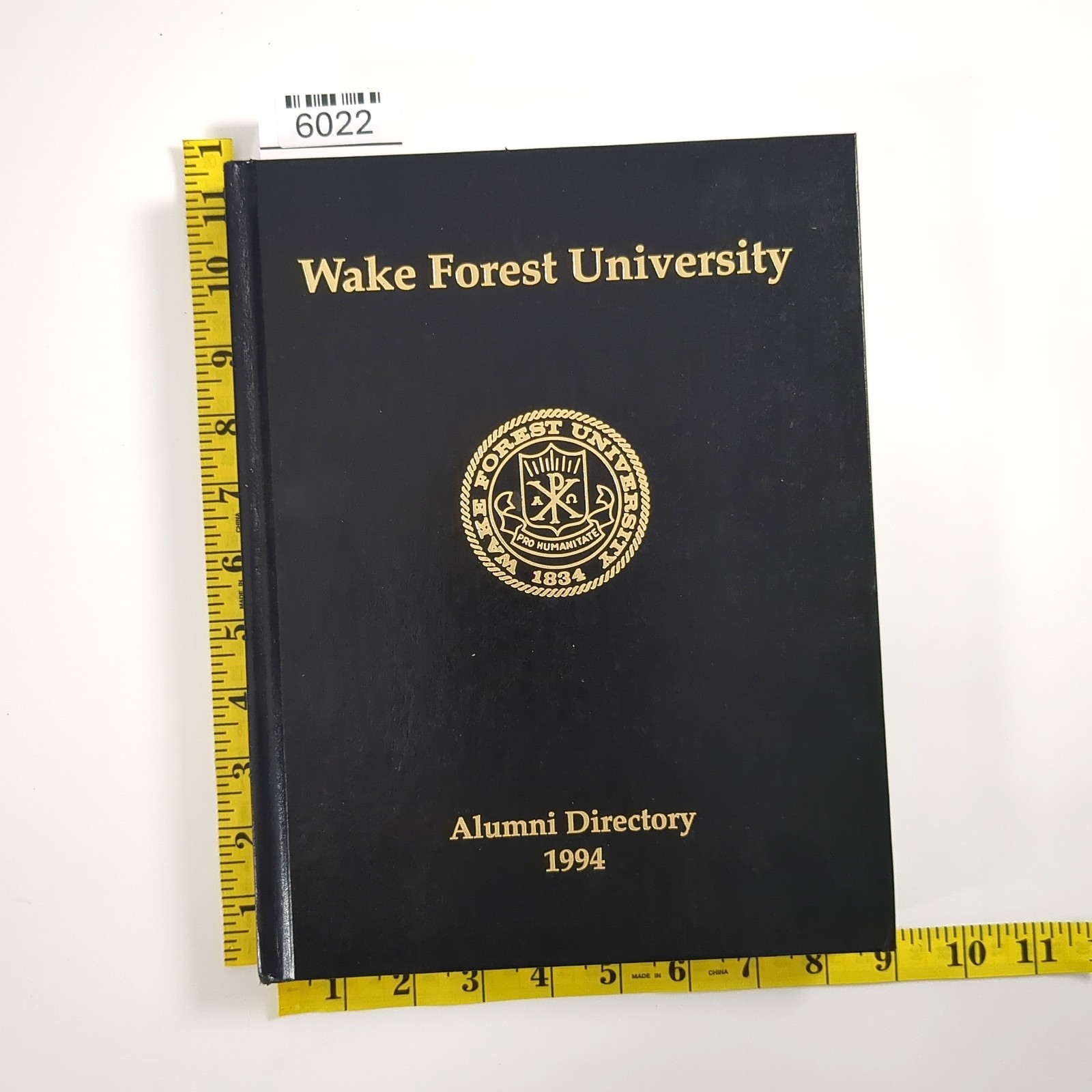 Wake Forest University Alumni Directory 1994 Hardcover Book College Reference