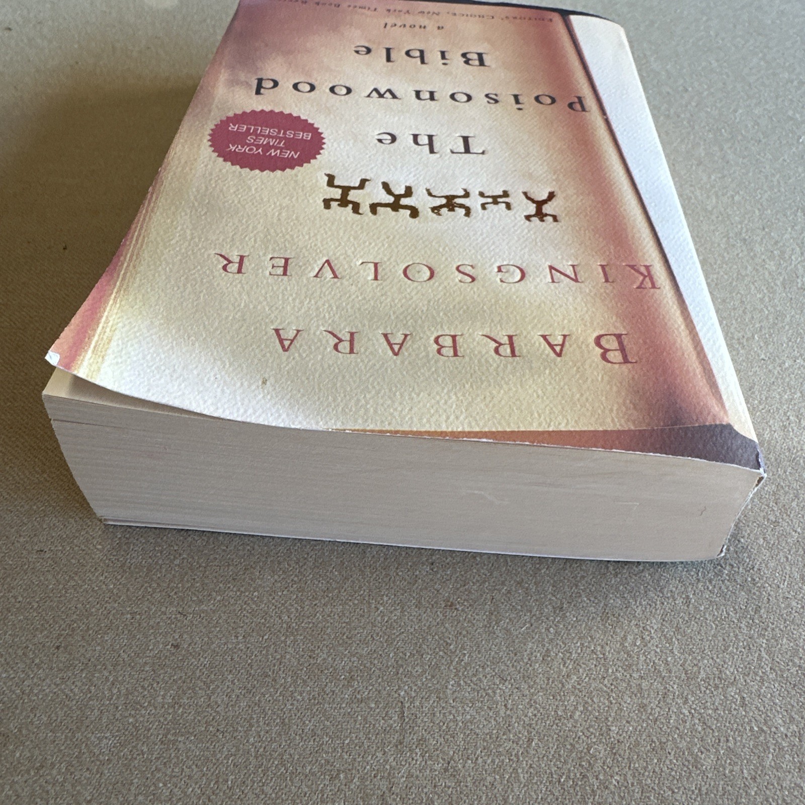 The Poisonwood Bible by Barbara Kingsolver – Paperback – Harper Perennial – Good