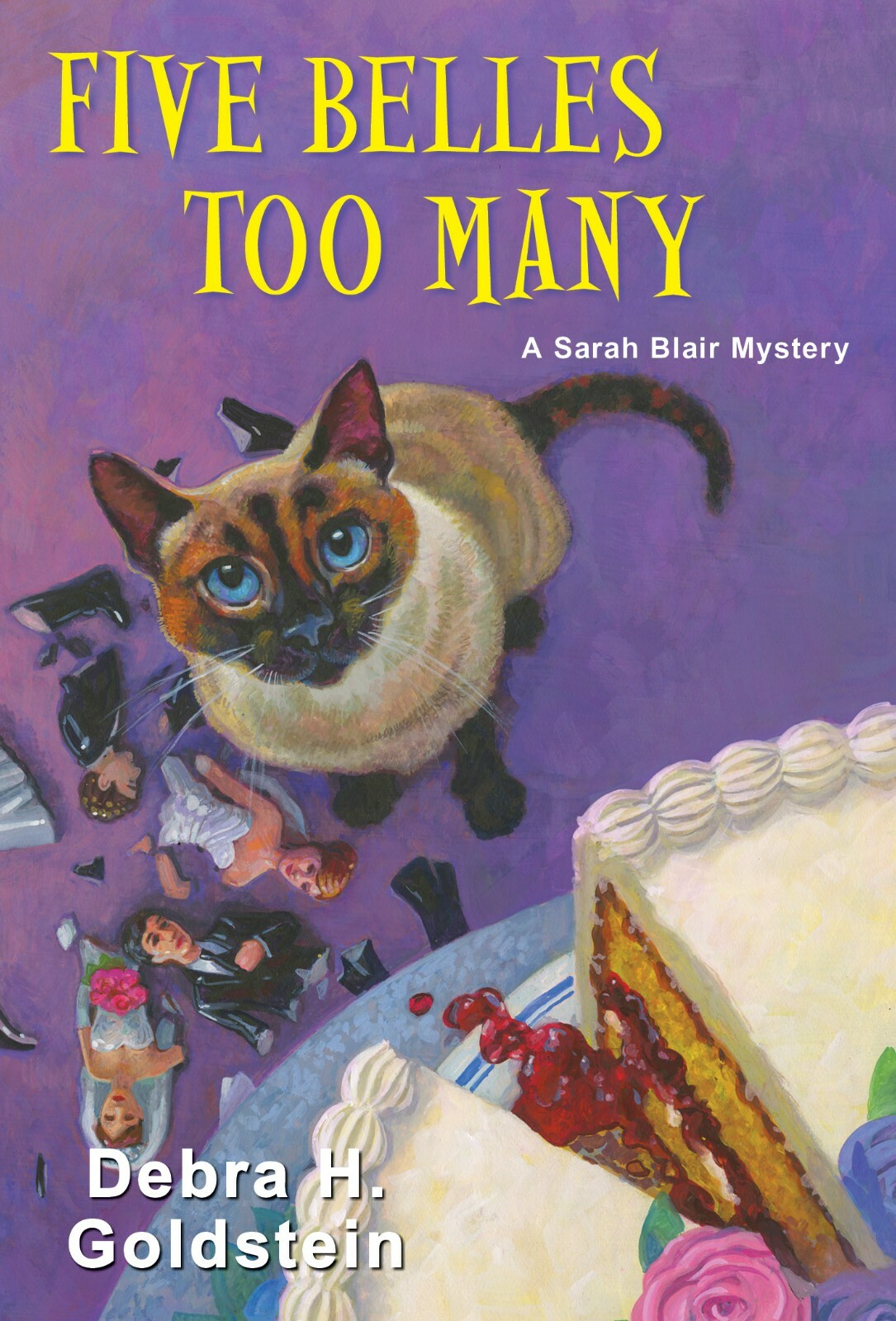 NEW! Amazing cozy mystery! Five Belles Too Many by Debra H. Goldstein (ARC)