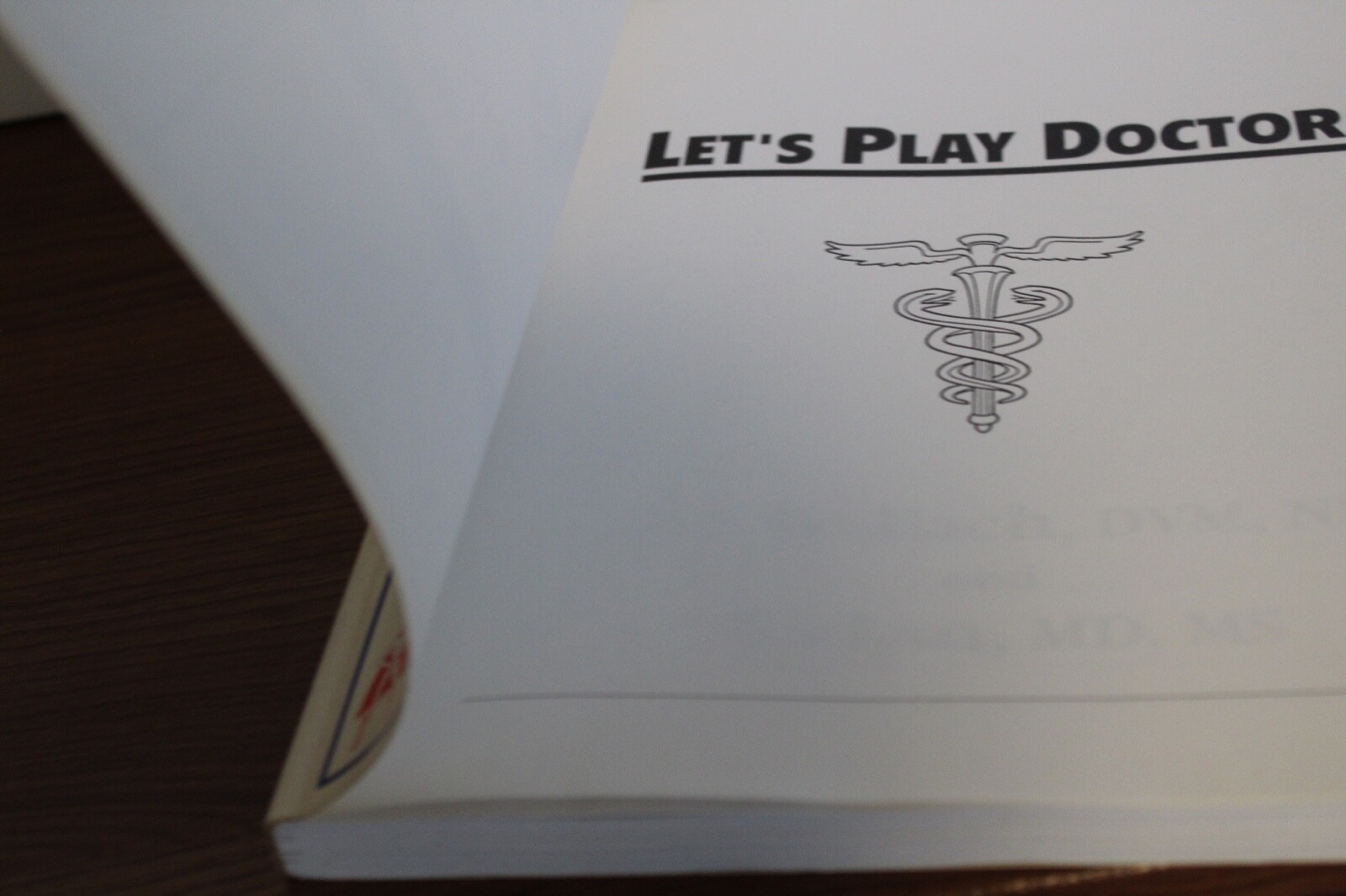 Lets Play Doctor (Trade Paperback)