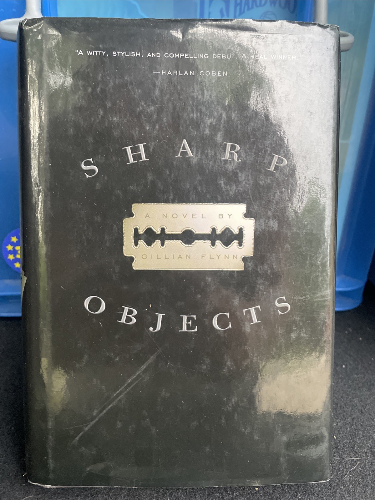 Sharp Objects Gillian Flynn Hardcover Novel Thriller Mystery Gone Girl Author HC