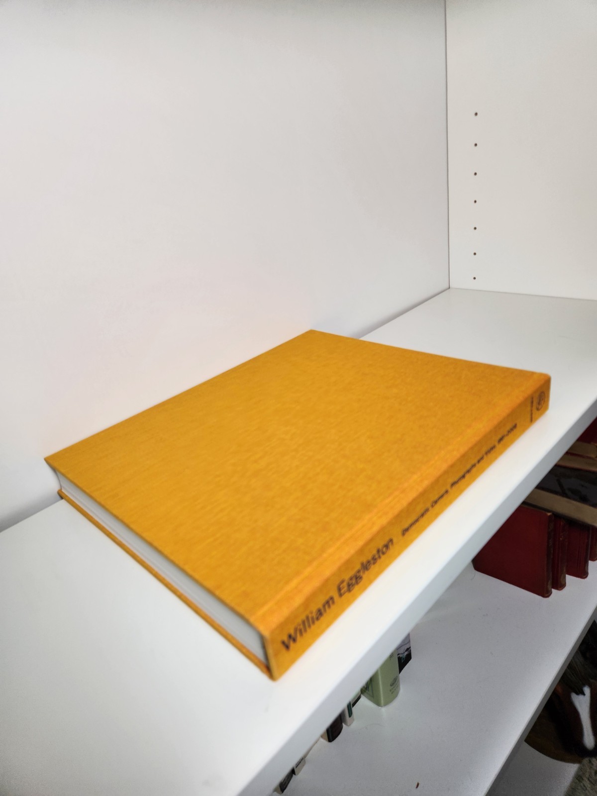 William Eggleston Democratic Camera First Edition/Printing HC Book DJ 2008