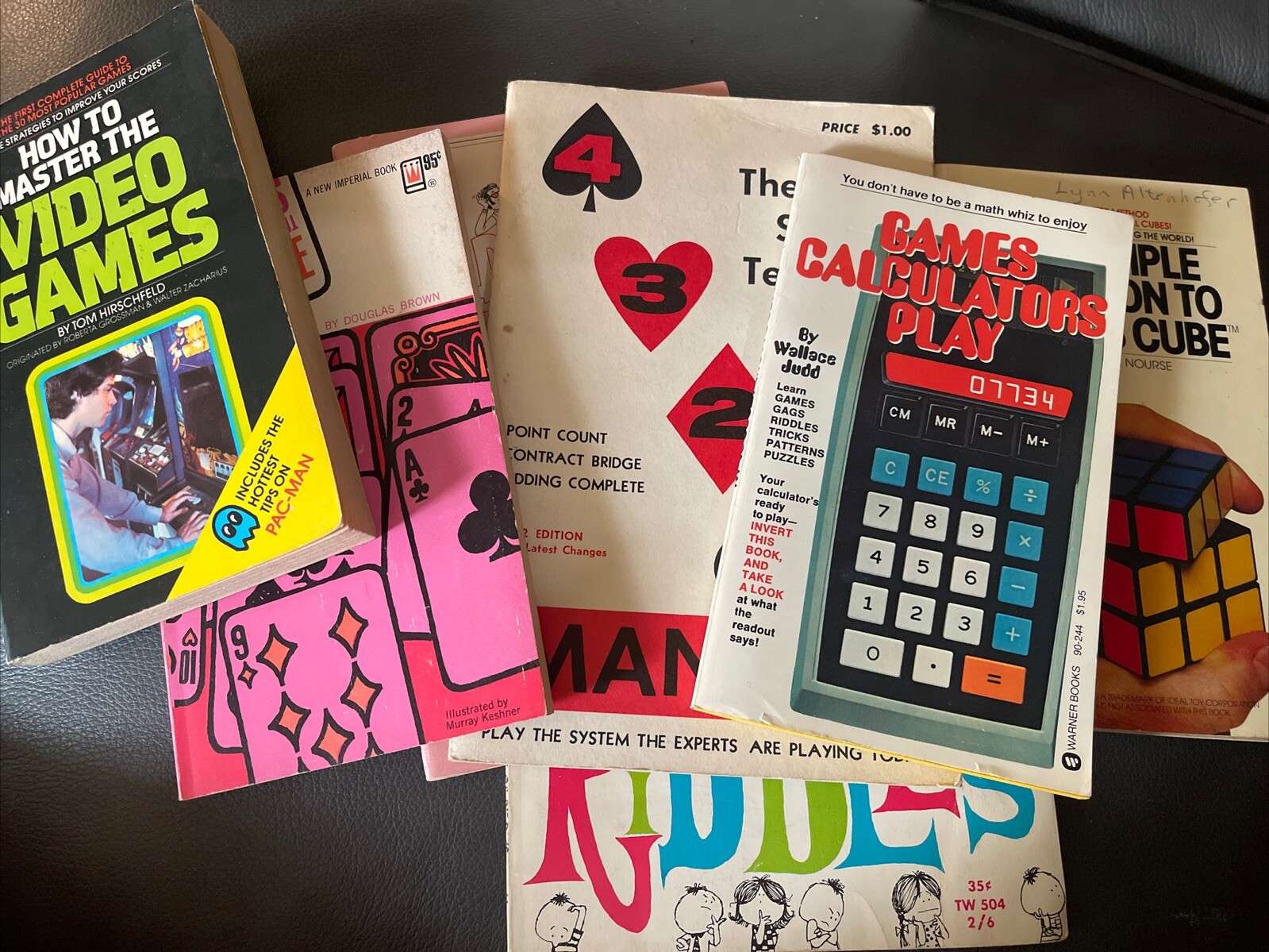 How To Master the Video Games Rubics Cube Vintage Games & More Lot 7pc Ephemera