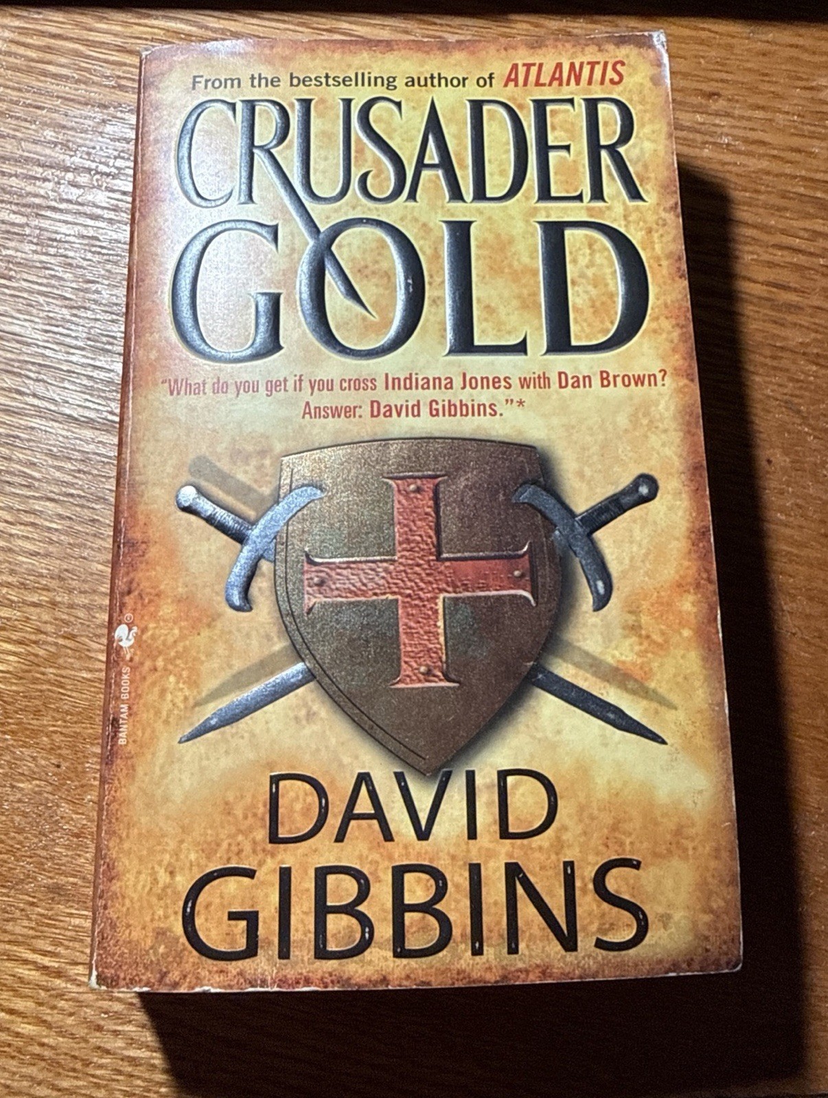 Crusader Gold (Jack Howard) – Mass Market Paperback By Gibbins, David – GOOD