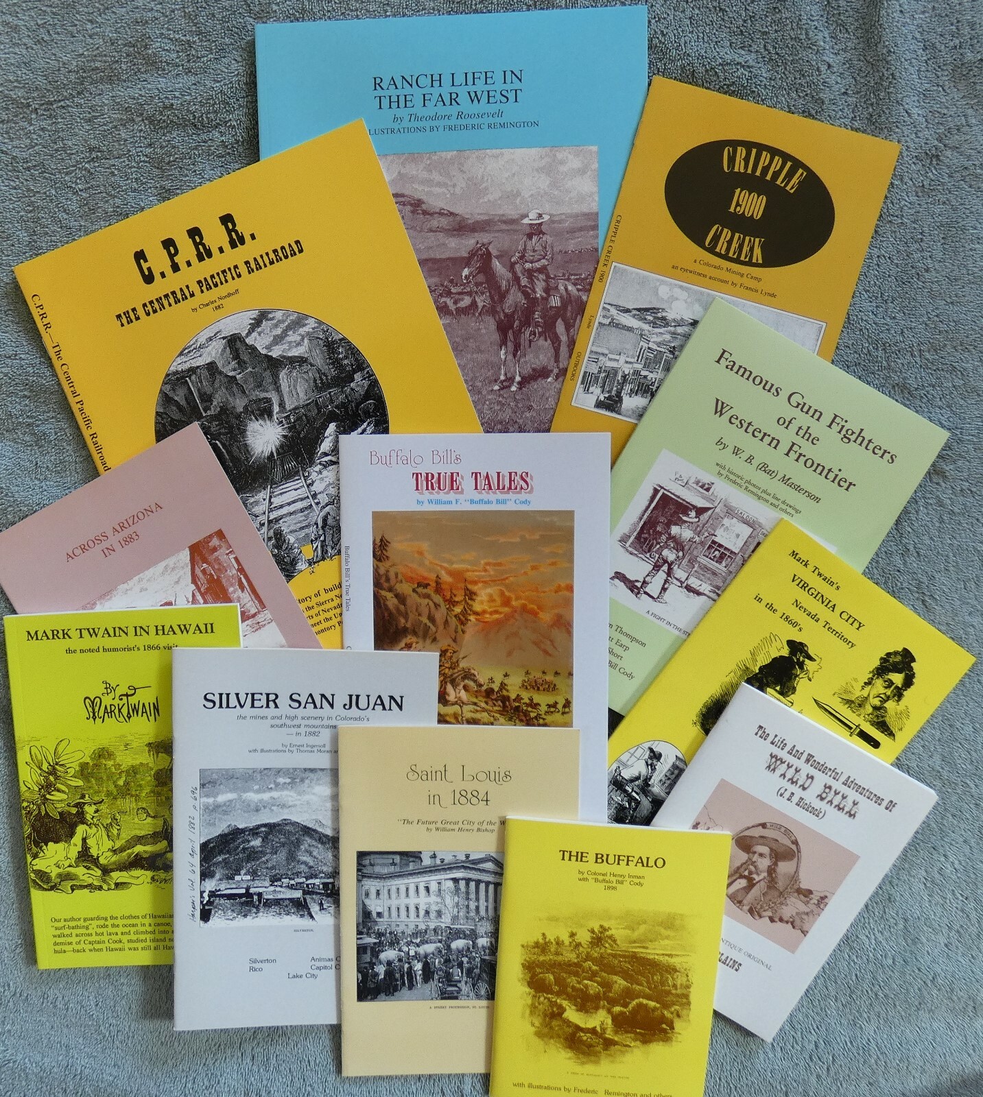 Western Americana book medley-12 titles in one lot