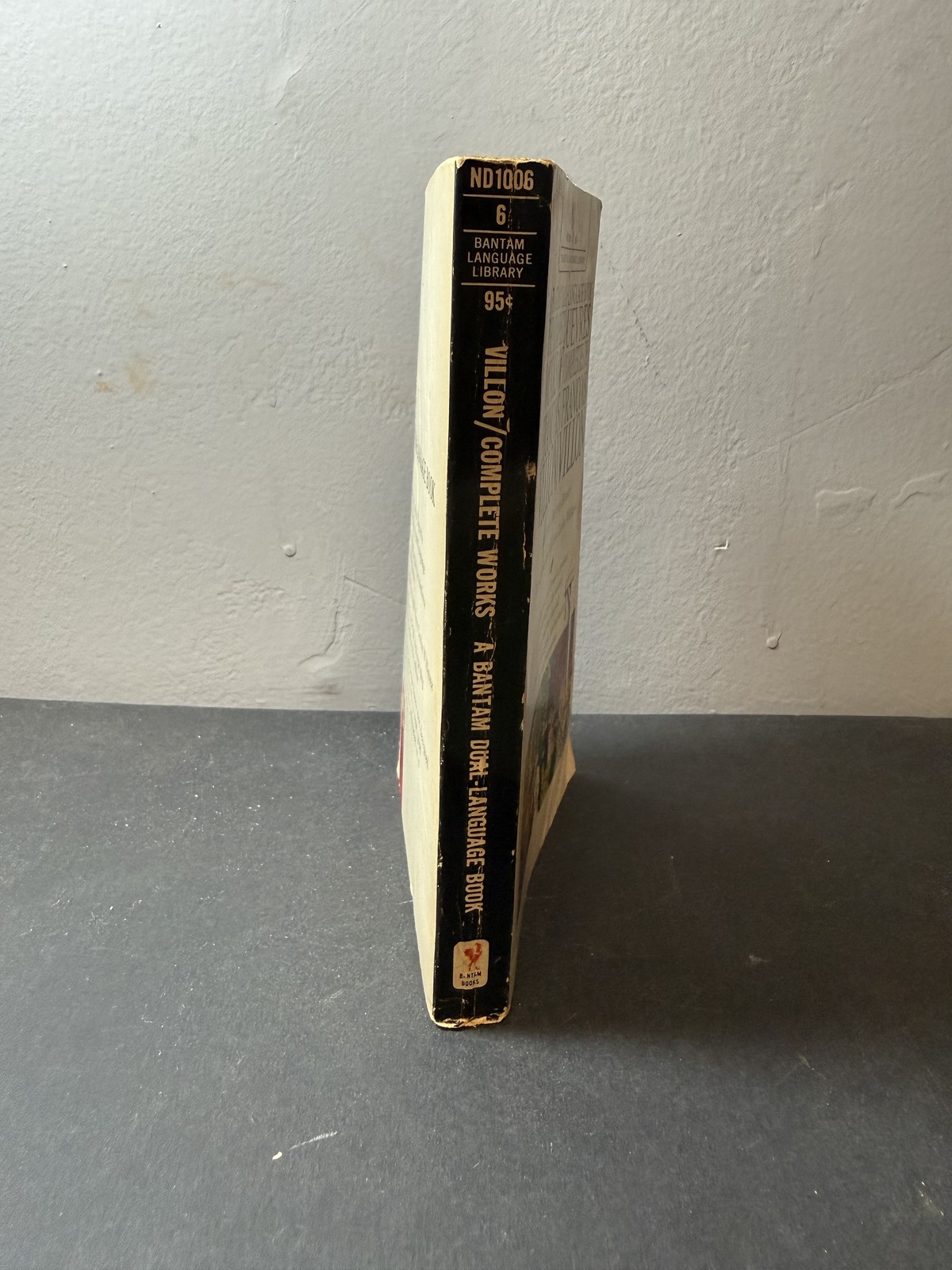 The Complete Works of François Villon Bantam Dual-Language French English 1964