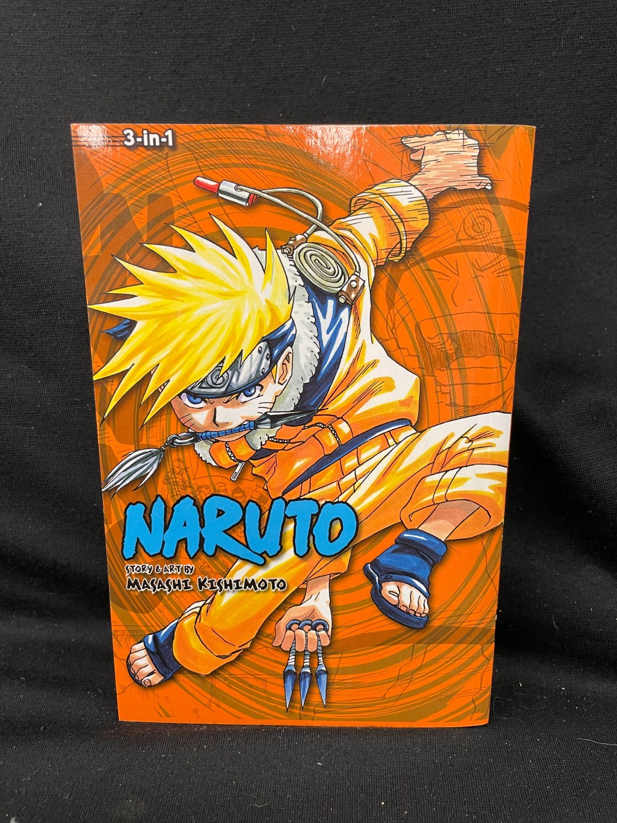 Naruto (3-in-1) Manga 4-5-6, 7-8-9 Masashi Kishimoto, x2 PB mn5334
