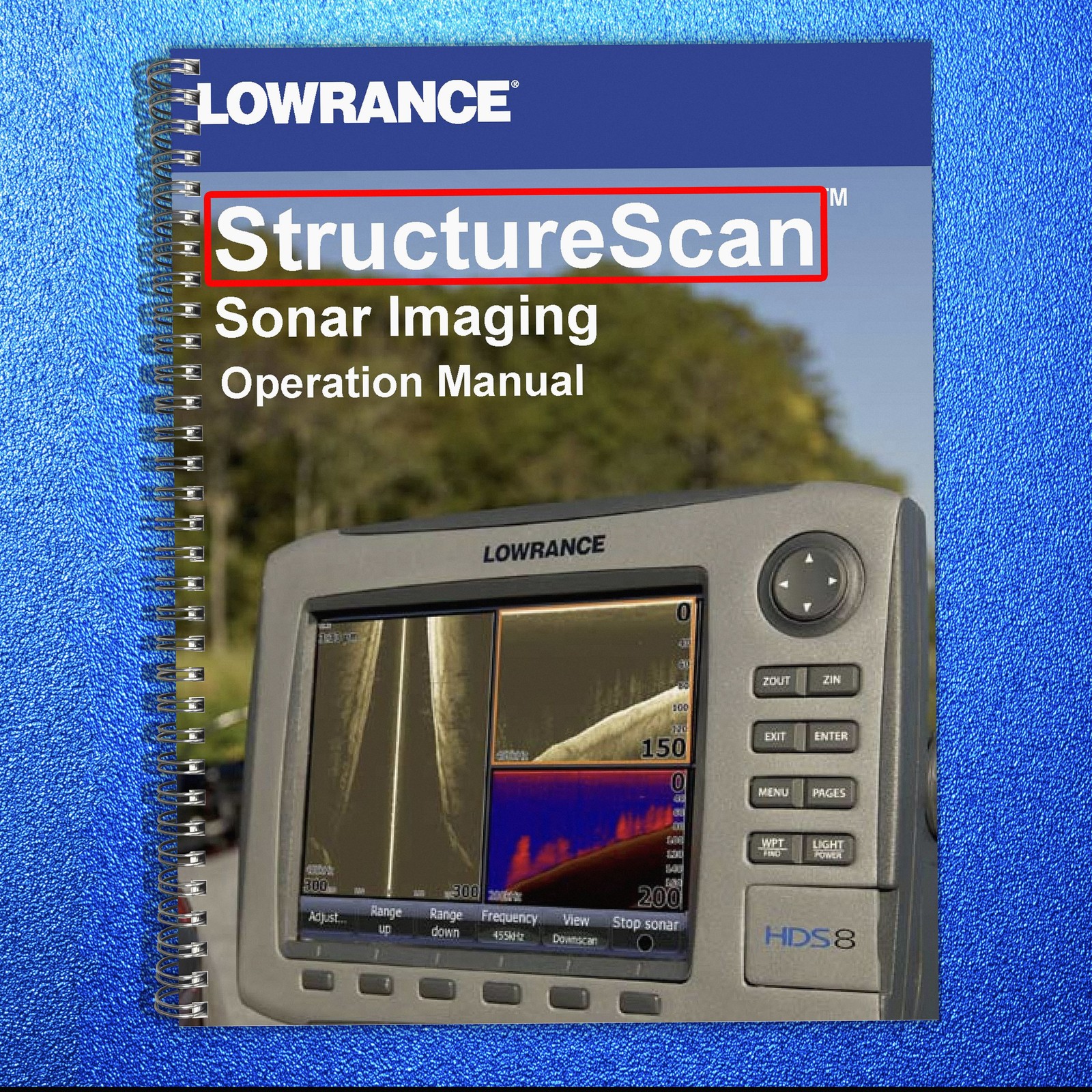 LOWRANCE Structure Scan Sonar Imaging User Manual, ROBUST COIL BINDING & COVERED