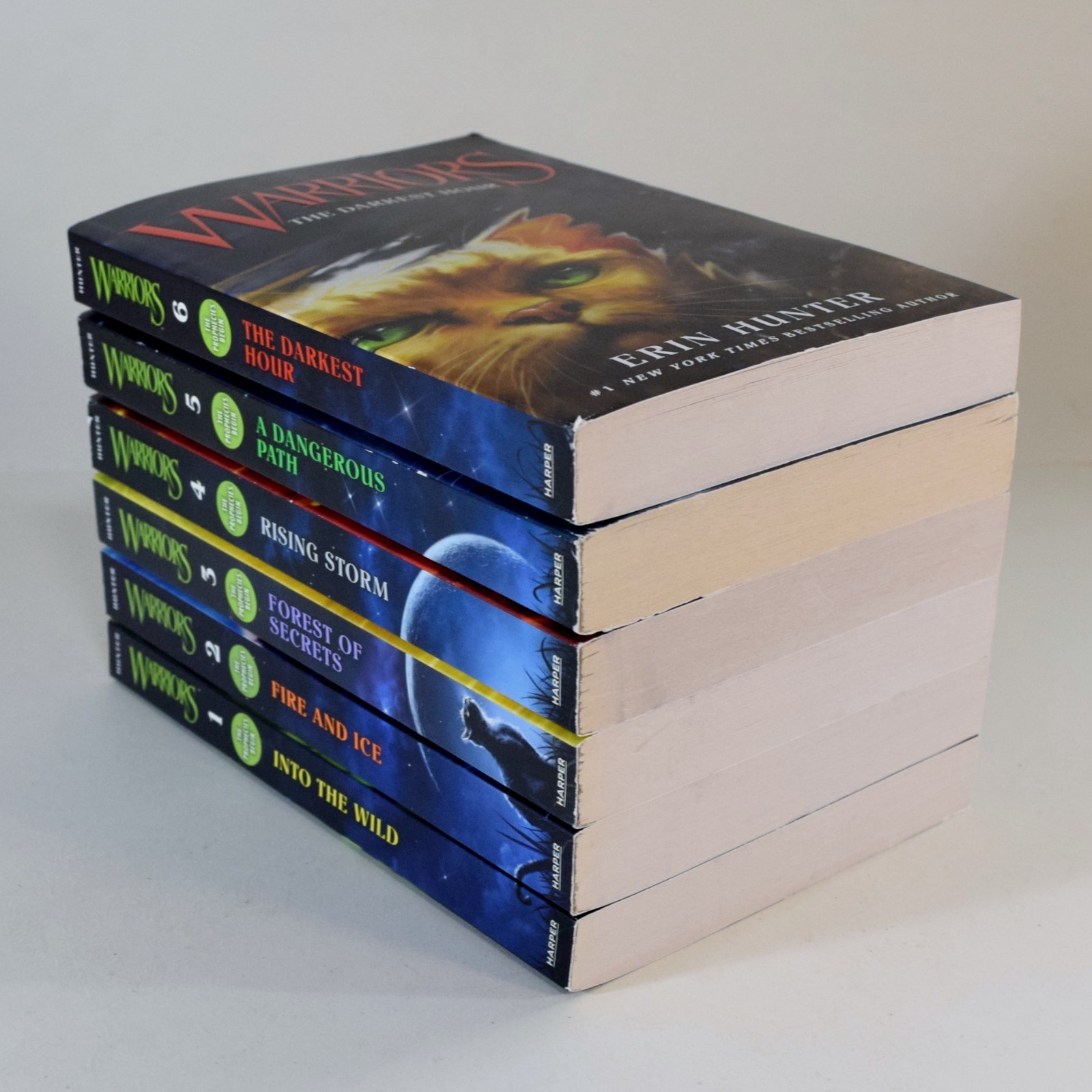 Warriors : Prophecies Begin Box Set : Volumes 1-6 : Complete Series Erin Hunter