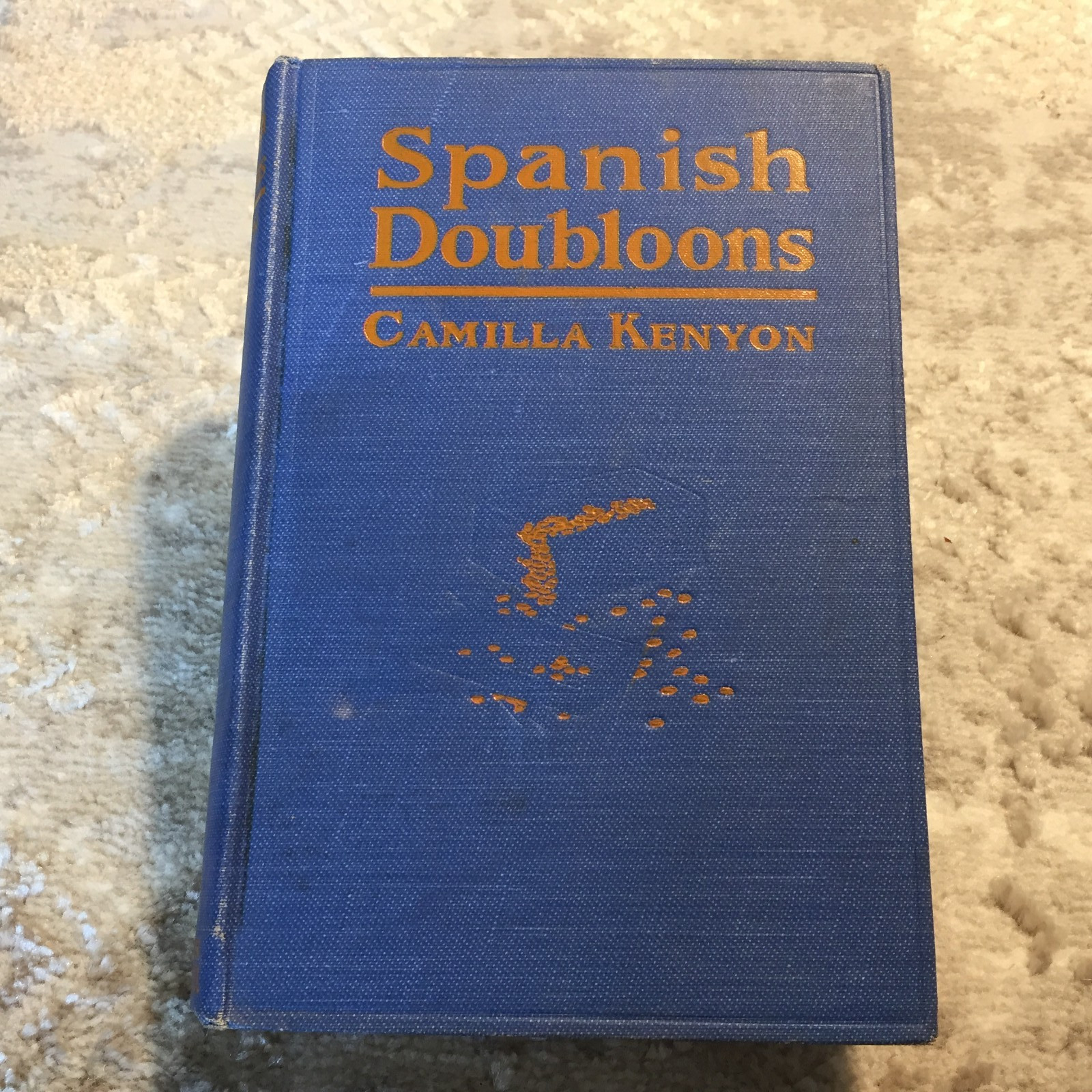 Spanish Doubloons Camilla Kenyon 1919 Bobbs Merrill Treasure Hunting Hardcover