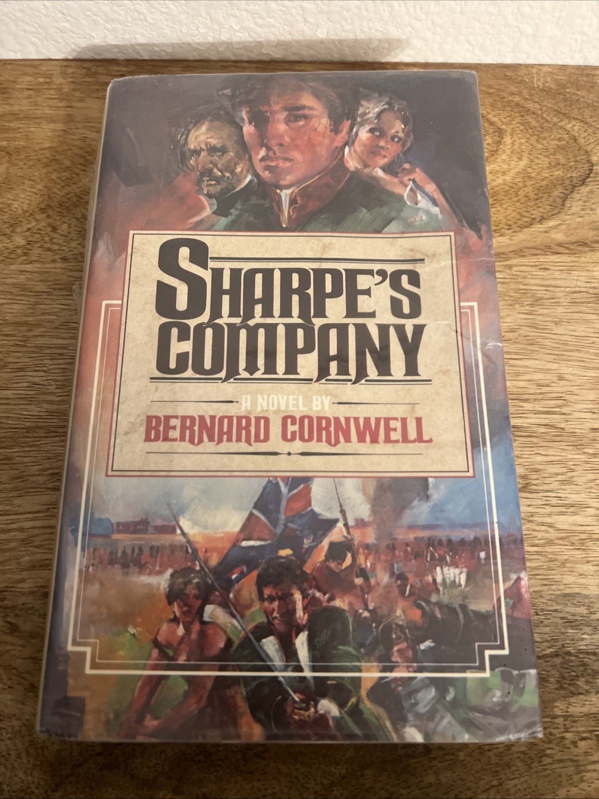 Sharpe’s Company Book By Bernard Cornwell (1982, HC) Rare 1st Edition Book