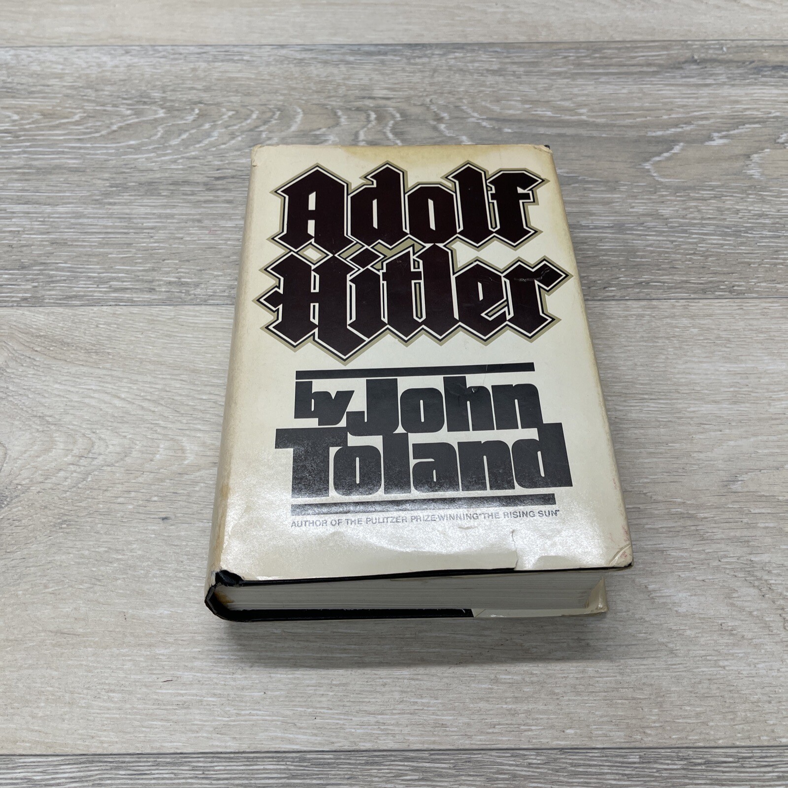 Adolf Hitler by John Toland Volume 1 Hardcover (1976) Doubleday and Company