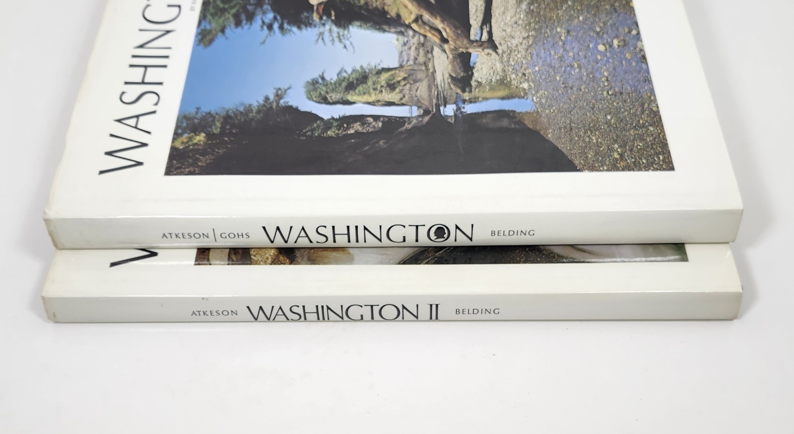 Two Vols: Washington & Washington II–VTG Photography & History by Ray Atkeson