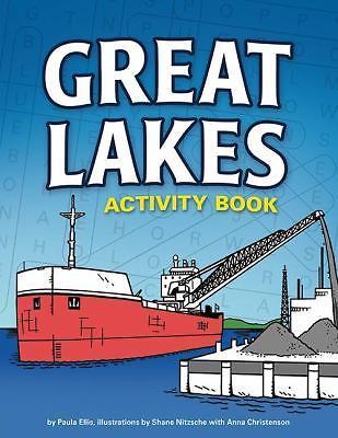 Great Lakes Activity Book; Color and Learn – 1591935261, Paula Ellis, paperback