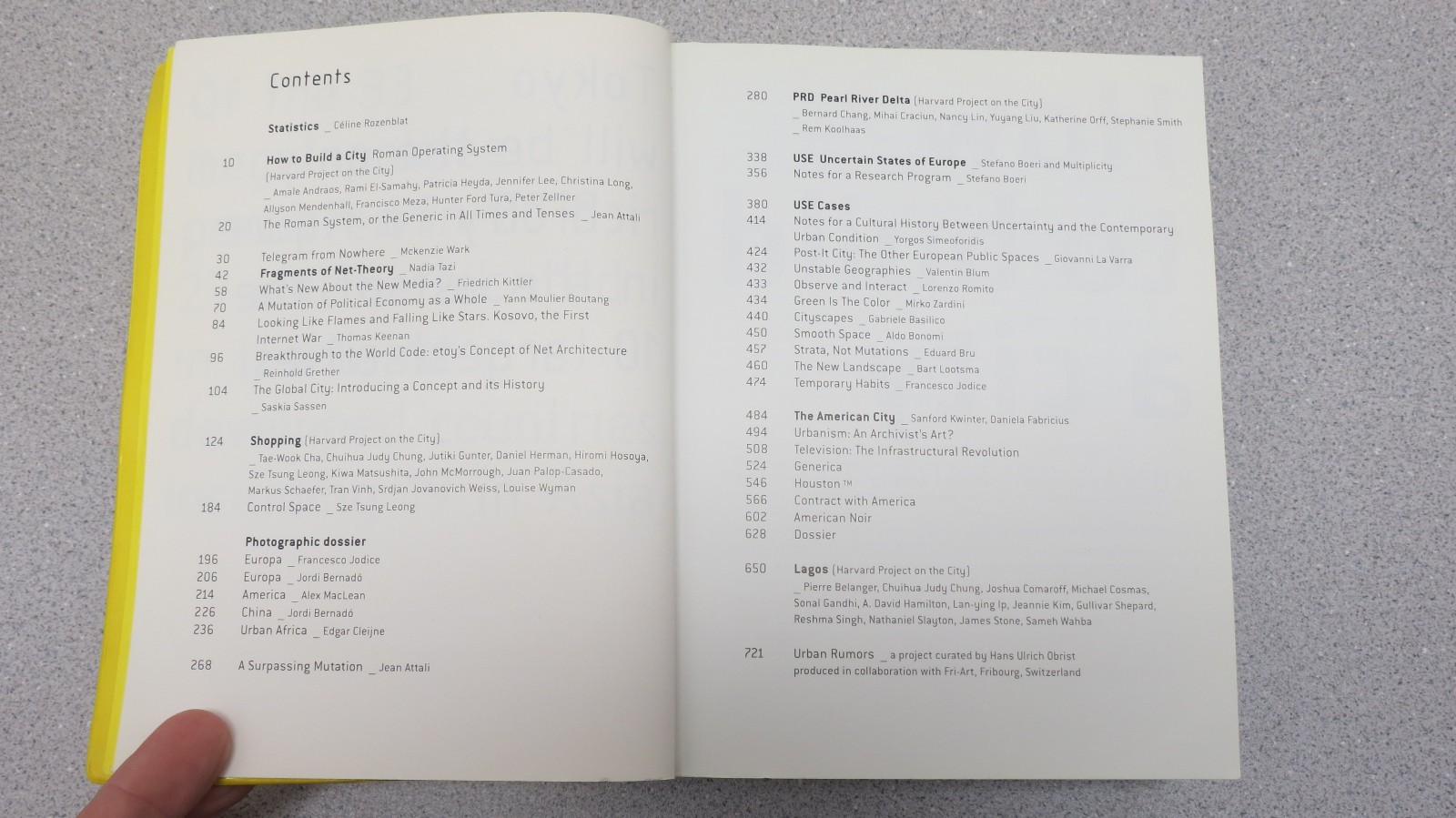 Mutations by Rem Koolhaas – Harvard – Boeri – Kwinter – Tazi – Obrist