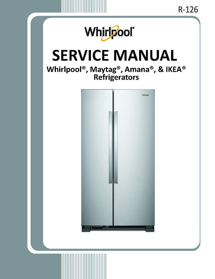 WHIRLPOOL WRS321SDHZ06 WRS321SDHZ07 WRS321SDHZ08 SERVICE MANUAL PAPER