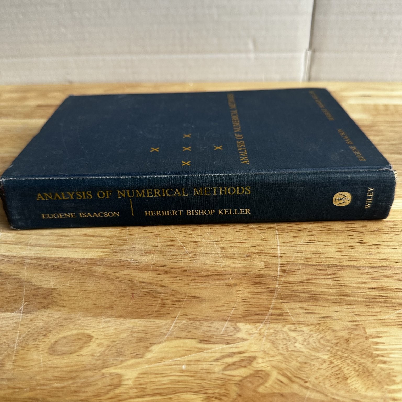 Analysis of Numerical Methods Isaacson Keller 1966 Mathematics John Wiley