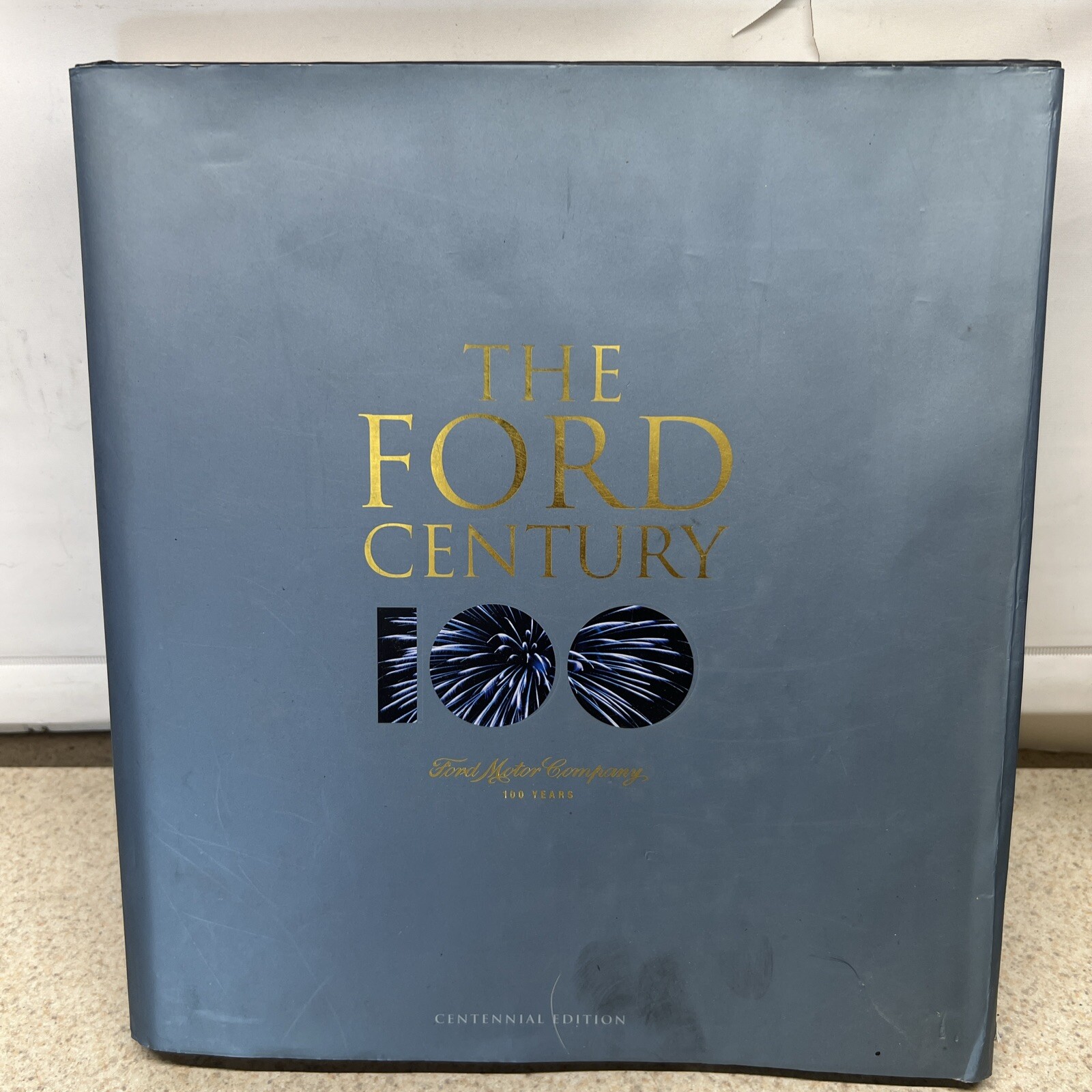 100 Years The Ford Century Hardcover Book w/Slip Cover Nice Cond. Coffee Table